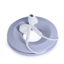 硅胶耳机绕线器|创意甜甜圈硅胶耳机收纳器支架-深圳fscool硅胶耳机收