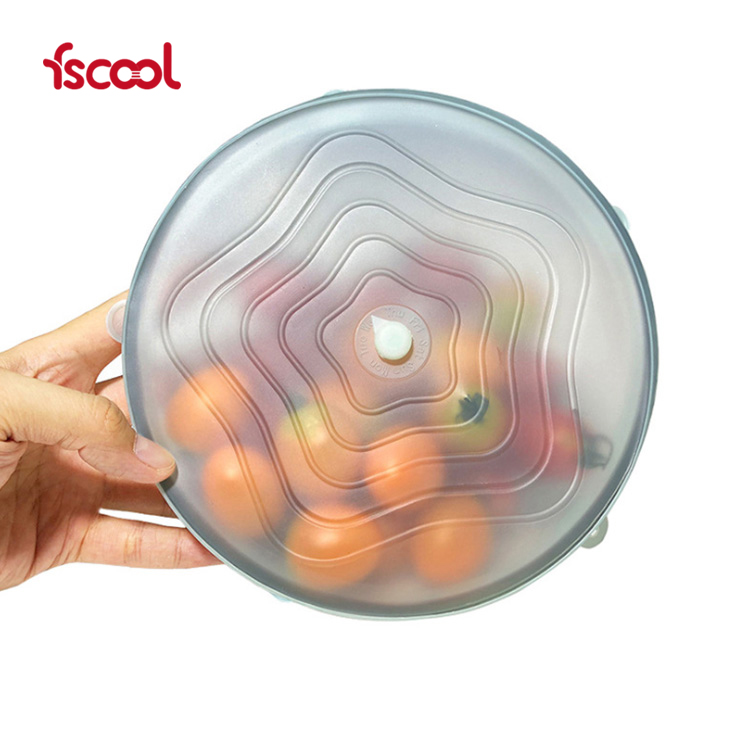 硅胶保鲜盖|透明圆形硅胶盖|硅胶保鲜膜-深圳繁盛fscool新品硅胶保鲜